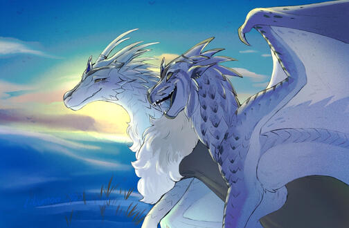 Halfbody with simple bg