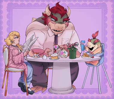 Shaded fullbodies plus props